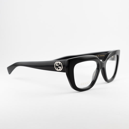 Occhiale da vista Gucci GG1847O 001 Black - Clyra Eyewear