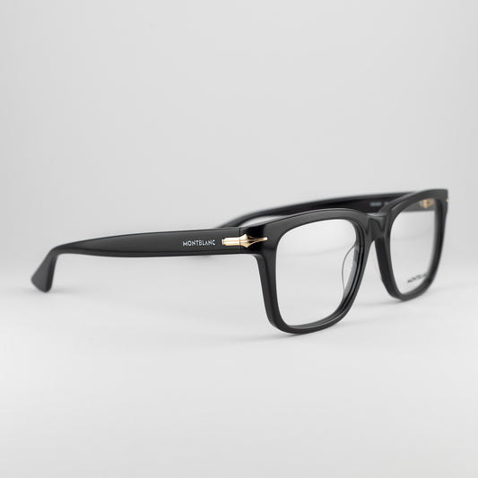 Occhiale da vista Montblanc MB0266O 005 Black - Clyra Eyewear