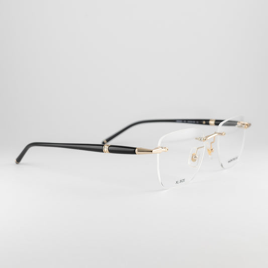 Occhiale da vista Montblanc MB0346O 001 Gold - Clyra Eyewear
