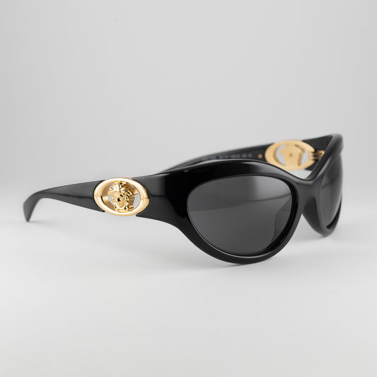 Occhiale da sole Versace MOD.4485 GB1/87 Black - Clyra Eyewear