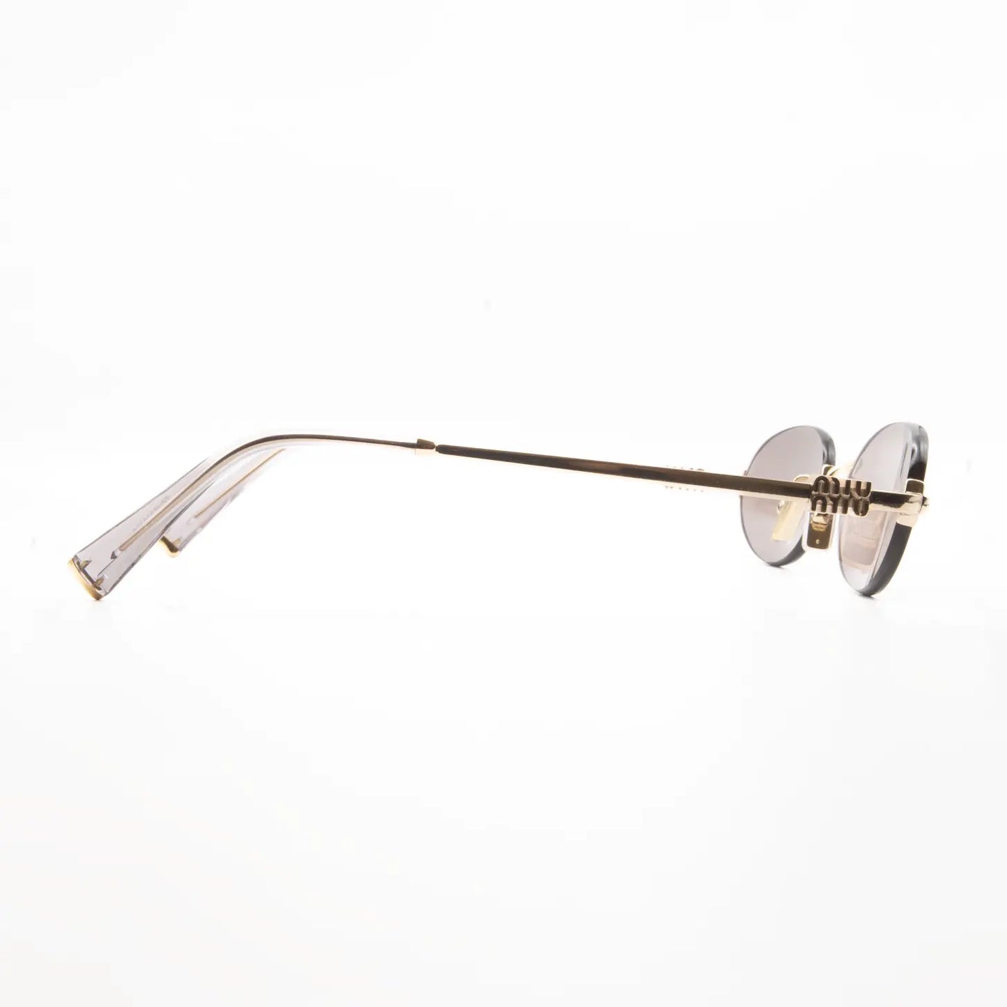 Occhiale da sole Miu Miu MU A54S 5AK20I Oro/Viola chiaro-Marrone