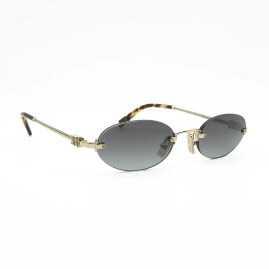 Occhiale da sole Miu Miu MU A54S ZVN5D1 Oro/Light Grey