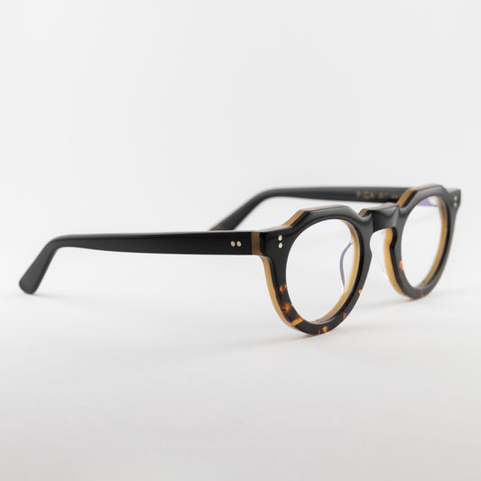 Occhiale da vista Lesca Lunetier PICA A1 Black - Clyra Eyewear