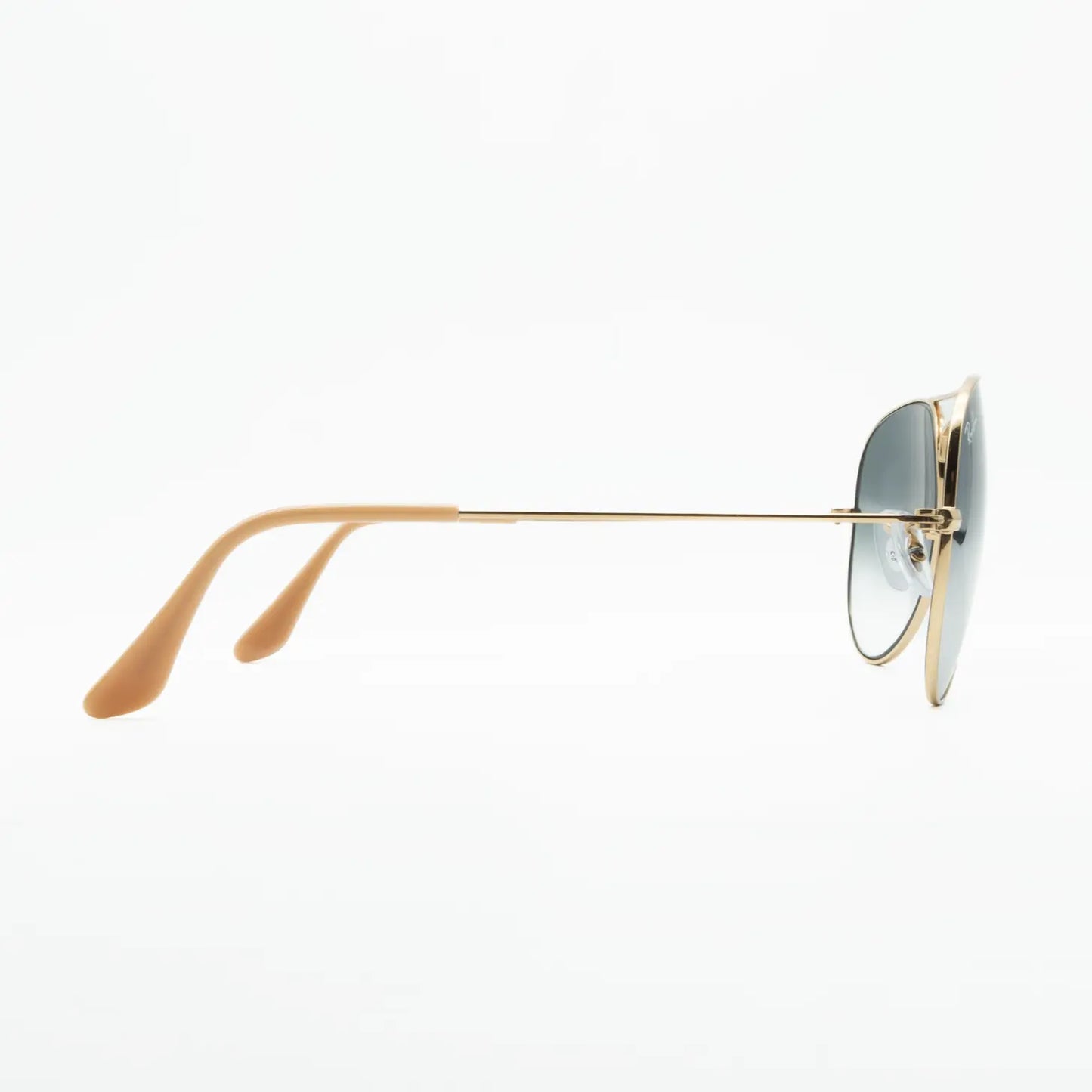 Occhiale da sole Ray-Ban Aviator large metal RB3025 001/3F Oro/Light blue