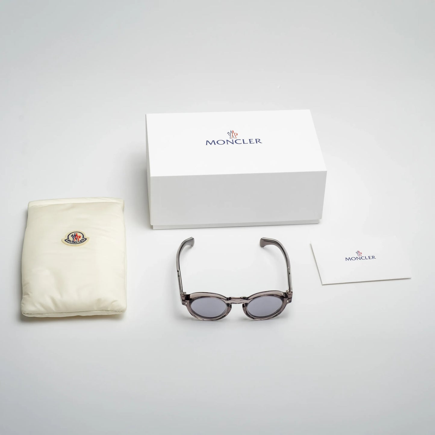 Occhiale da sole Moncler ME6012 Aurone 300987 Grey crystal
