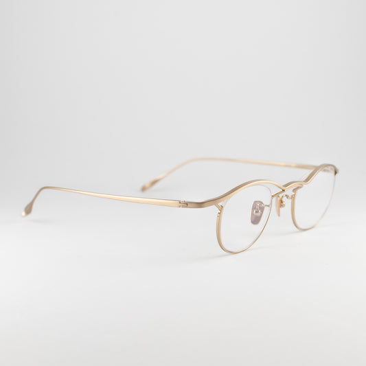 Occhiale da vista Yoshinori Aoyama YA-010 COL.01 Gold - Clyra Eyewear