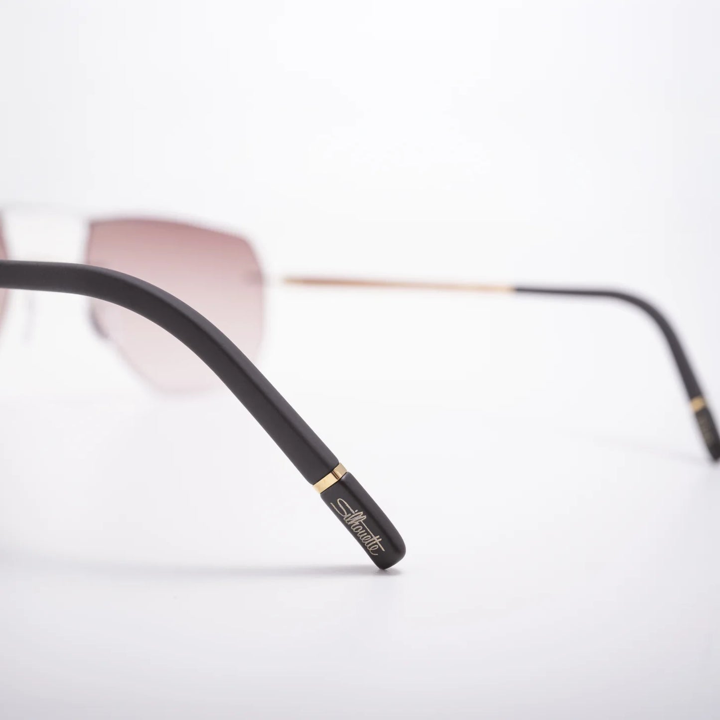 Occhiale da sole Silhouette Rincon 8746 75 7620 Gold / Darkbrown