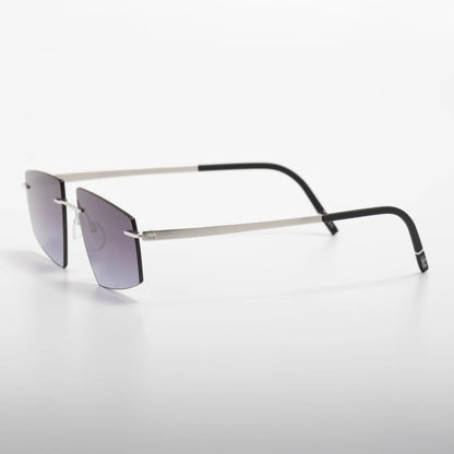 Occhiale da sole Silhouette Escondido 8747 75 7000 Rhodium / Black