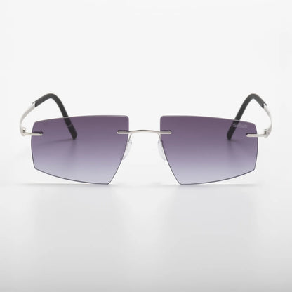 Occhiale da sole Silhouette Escondido 8747 75 7000 Rhodium / Black