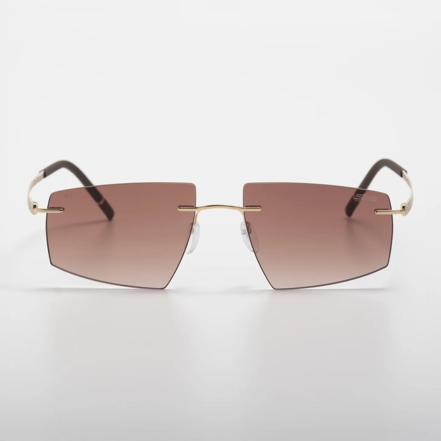 Occhiale da sole Silhouette Escondido 8747 75 7620 Gold / Darkbrown