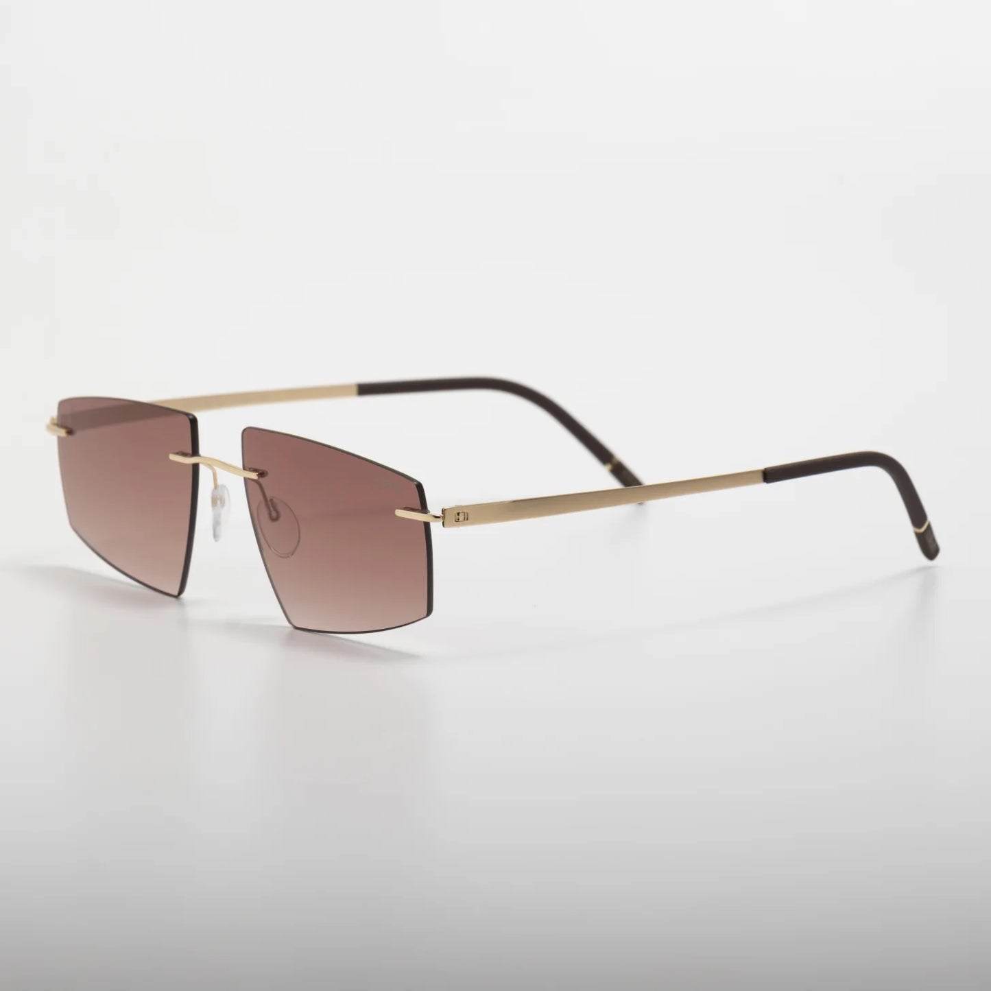 Occhiale da sole Silhouette Escondido 8747 75 7620 Gold / Darkbrown