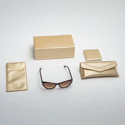 Occhiale da sole Bulgari BV40048I 52F Havana