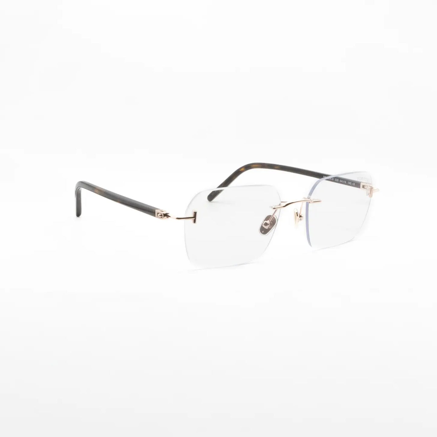 Occhiale da vista Tom Ford FT5934-B 028 Havana/Oro Rosé