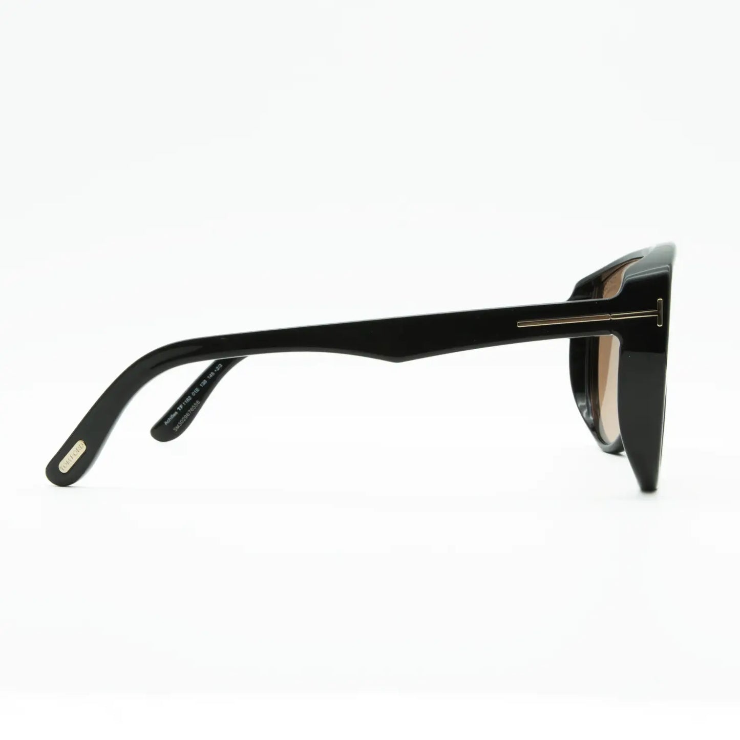 Occhiale da sole Tom Ford Achilles FT1182 01E Black/Brown