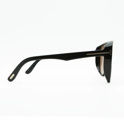 Occhiale da sole Tom Ford Achilles FT1182 01E Black/Brown
