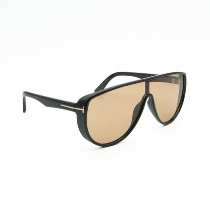 Occhiale da sole Tom Ford Achilles FT1182 01E Black/Brown