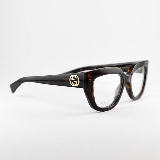 Occhiale da vista Gucci GG1847O 004 Havana - Clyra Eyewear