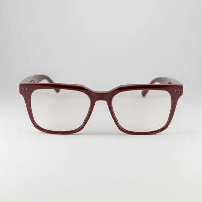 Occhiale da vista Nuance Audio AW5001 03 54 Burgundy - Clyra Eyewear