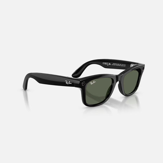 Occhiale da sole Ray Ban-Meta Wayfarer (Gen 2) RW4012 601/71 Black G-15