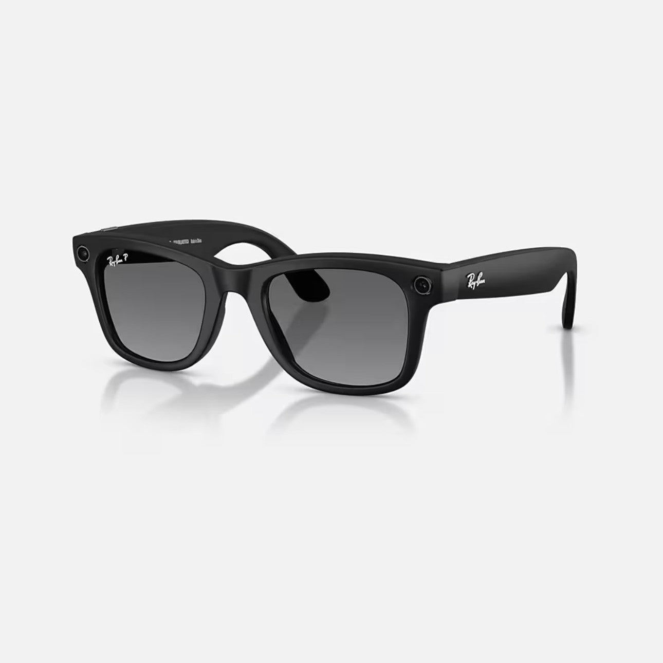 Occhiale da sole Ray Ban-Meta Wayfarer (Gen 2) RW4012 601ST3 Matt Black Polarized