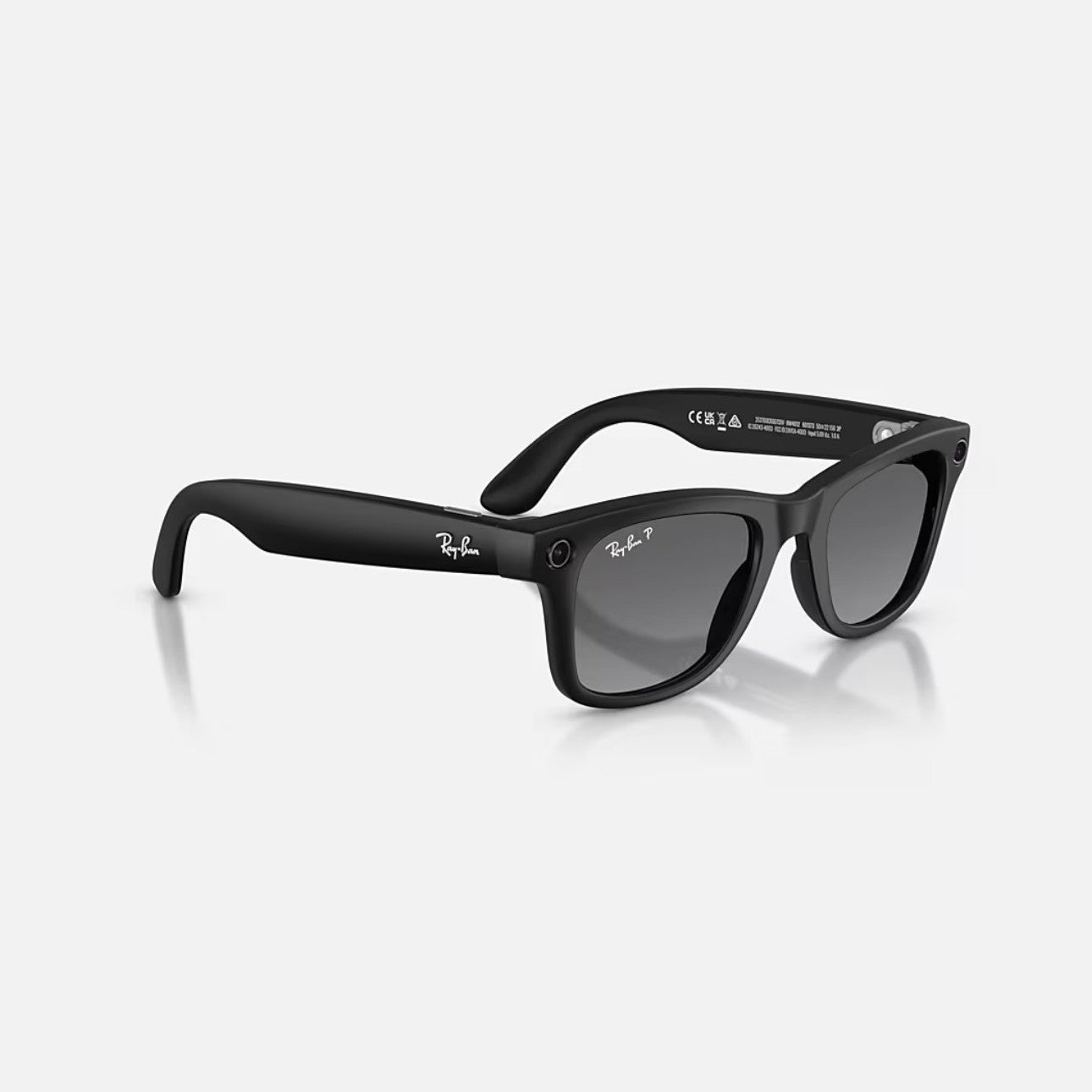 Occhiale da sole Ray Ban-Meta Wayfarer (Gen 2) RW4012 601ST3 Matt Black Polarized