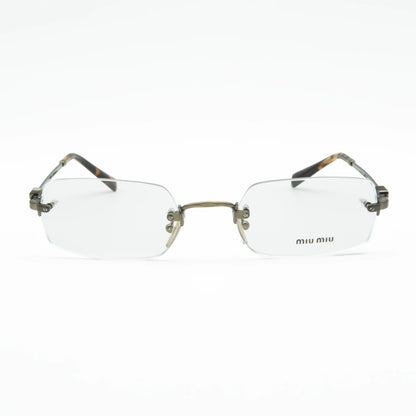 Occhiale da vista Miu Miu MU 50YV 26C1O1 Old Gold