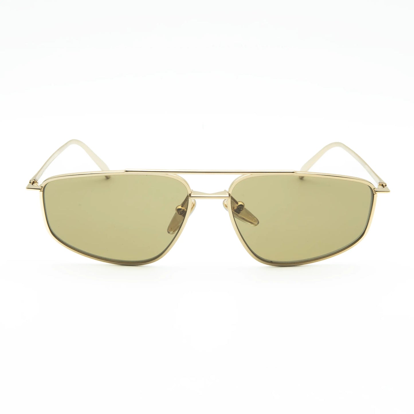 Occhiale da sole Prada PR C51S 5AK70G Gold/Green olive