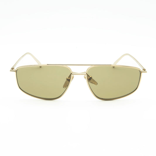 Occhiale da sole Prada PR C51S 5AK70G Gold/Green olive
