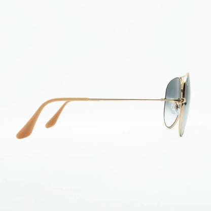 Occhiale da sole Ray-Ban Aviator large metal RB3025 001/3F Oro/Light blue