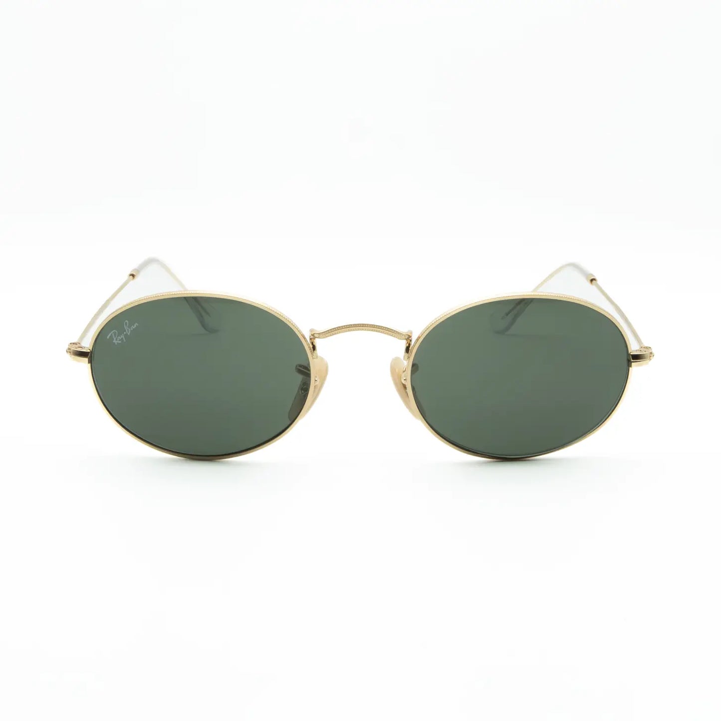 Occhiale da sole Ray-Ban Oval RB3547 001/31 Oro artista G-15