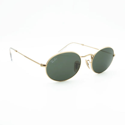 Occhiale da sole Ray-Ban Oval RB3547 001/31 Oro artista G-15