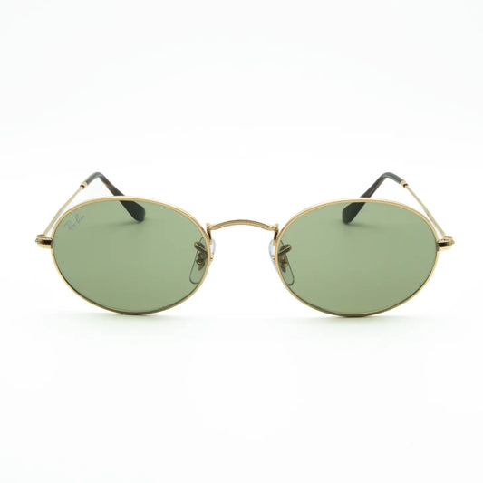 Occhiale da sole Ray-Ban Oval RB3547 001/4E Oro/Battle Green