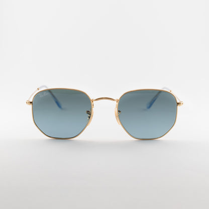 Occhiale da sole Ray ban RB3548 91233M Gold/blu