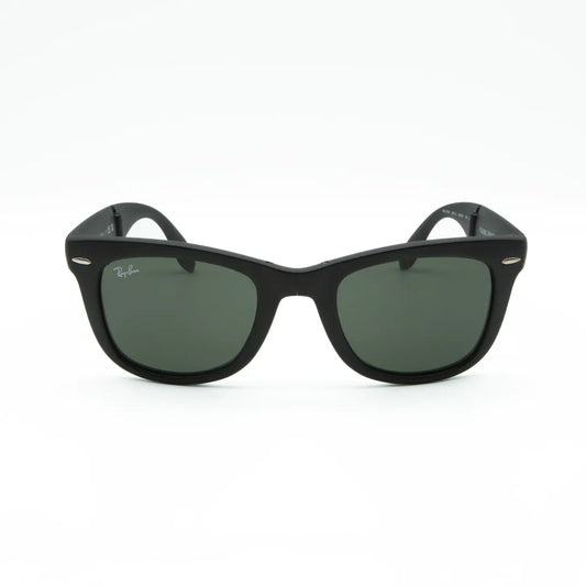 Occhiale da sole Ray-Ban Folding Wayfarer RB4105 601S Black G-15