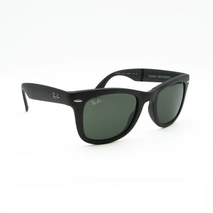 Occhiale da sole Ray-Ban Folding Wayfarer RB4105 601S Black G-15