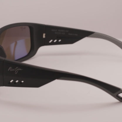 Occhiale da sole Maui Jim Keha MJ663 02 Blu Polarized
